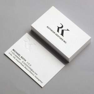 高档特种纸艺术名片