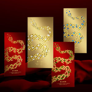 2025年蛇年高档红包利是可定制logo款